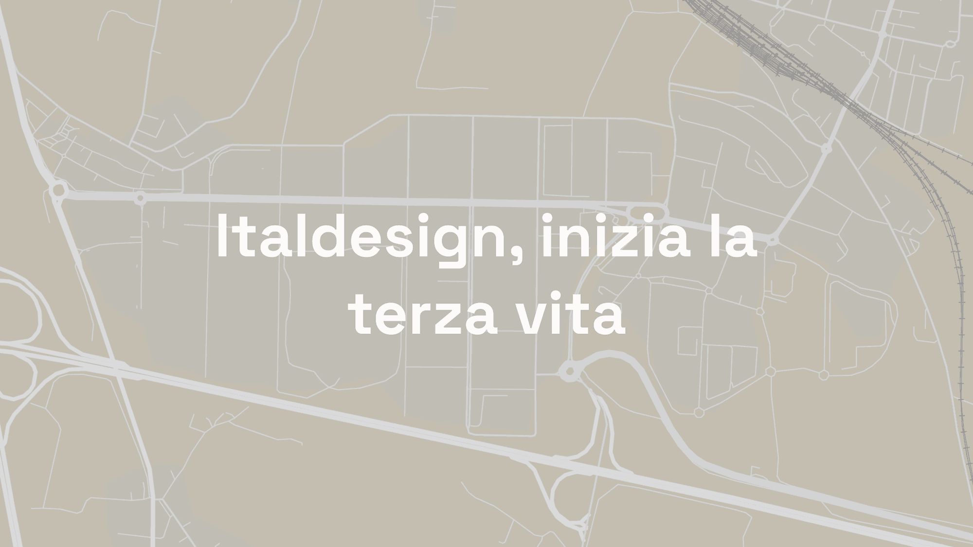Italdesign, inizia la terza vita
