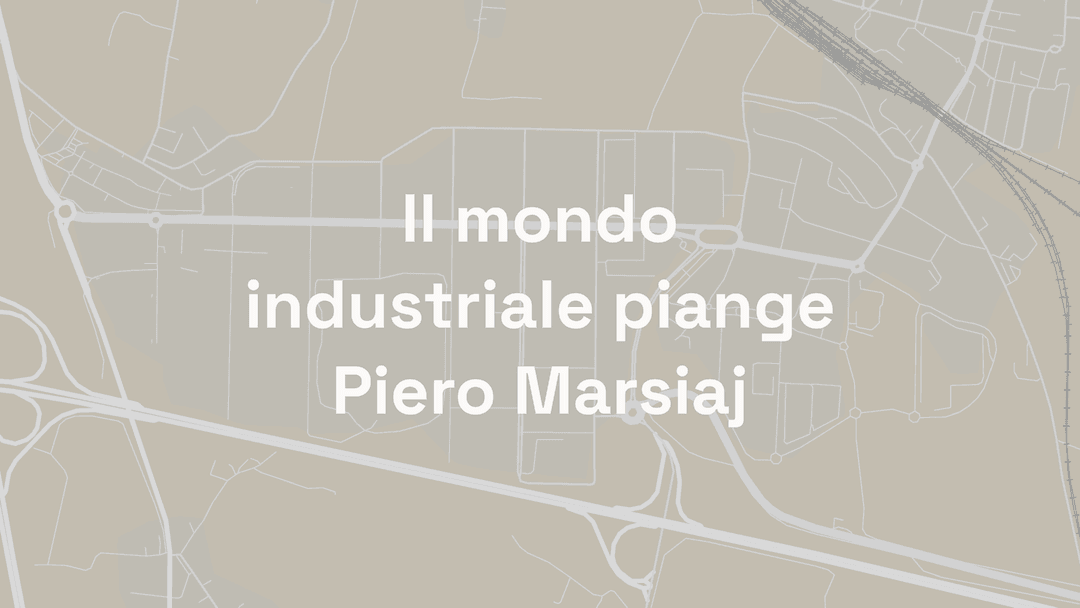 Il mondo industriale piange Piero Marsiaj